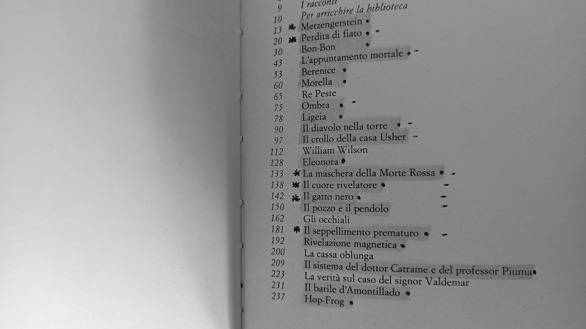 Edgar Allan Poe Racconti